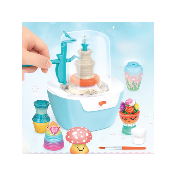 Make It Real Mini Pottenbakken En Spin Art Combo