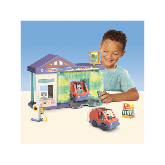 Bluey Speelset Carwash