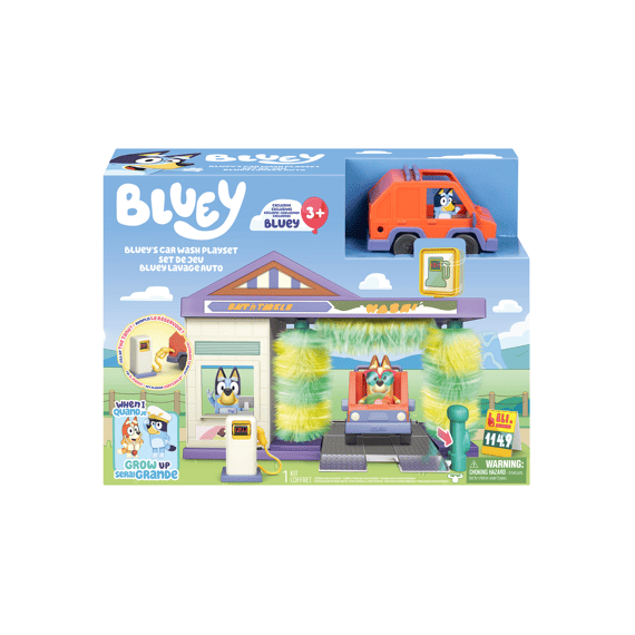 Bluey Speelset Carwash