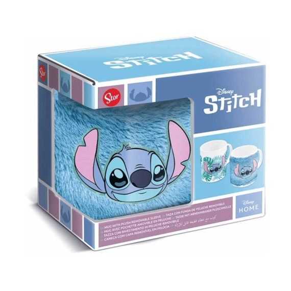 Lilo & Stitch Mok In Giftbox Plush Sleeve