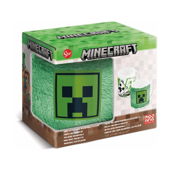 Minecraft Mok In Giftbox Plush Sleeve