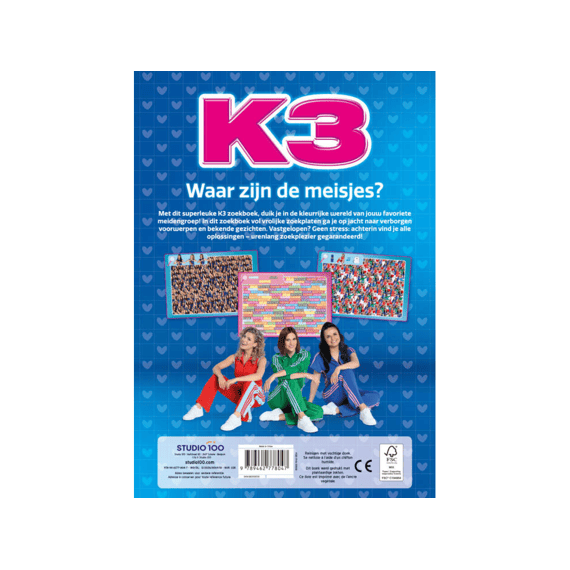 K3 Zoekboek Waar Zijn De Meisjes