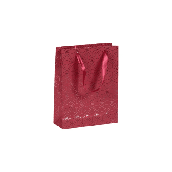 Geschenktas Velvet M 17x6x22cm
