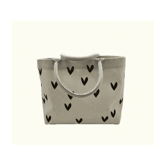 Canvasbag Hartjes 320x140x280
