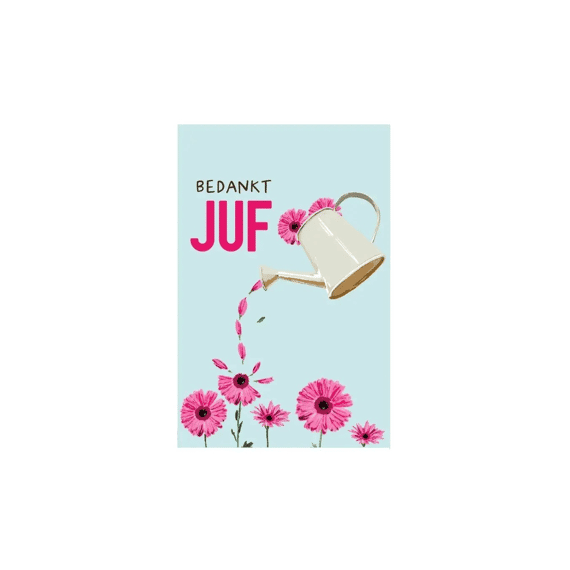 Notitieboekje Bedankt Juf