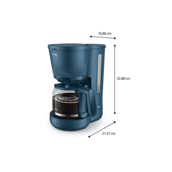 Philips Hd7411/70 Koffiezet Basic Blue