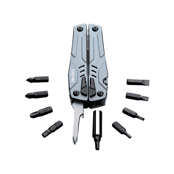 Nextool Multitool Sailor Pro 15f Bitkit 10st. Rvs Blauw