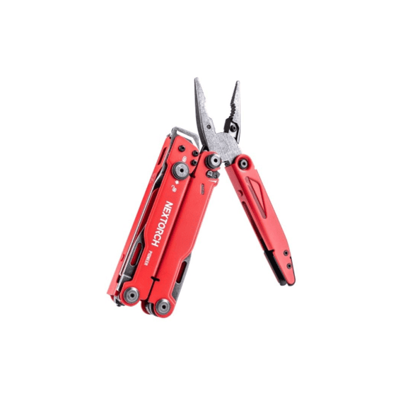 Nextorch Multitool Pioneer V2 14f Rvs Rood