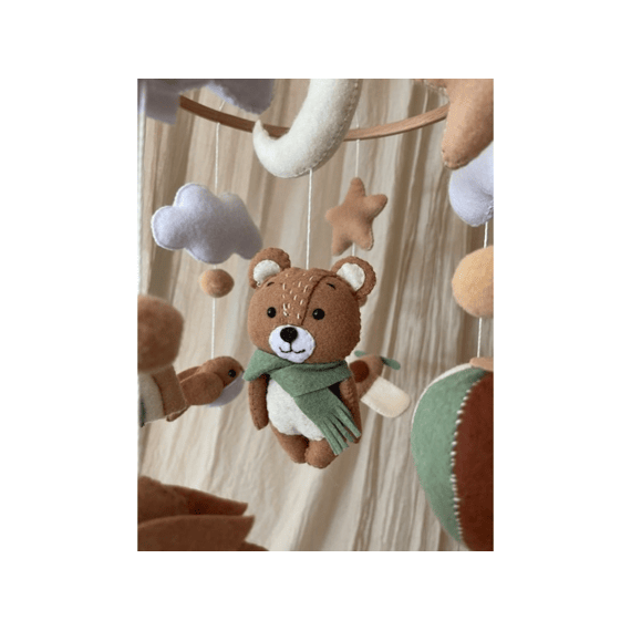 Little Loua Mobiel Autumn Teddy