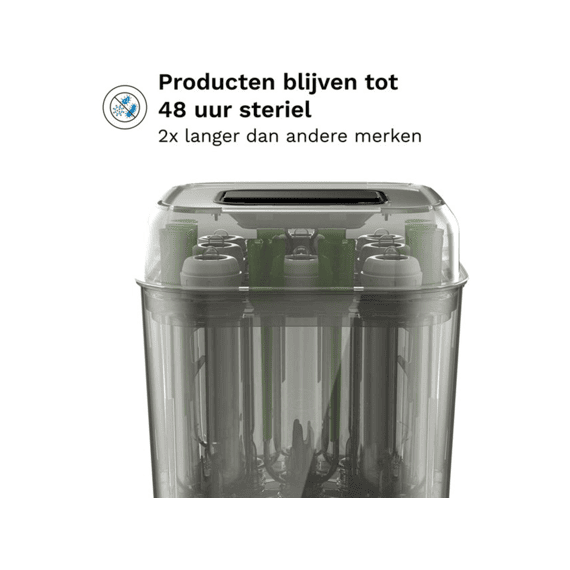 Baby Brezza Superquick Sterilizer Dryer Matt Black