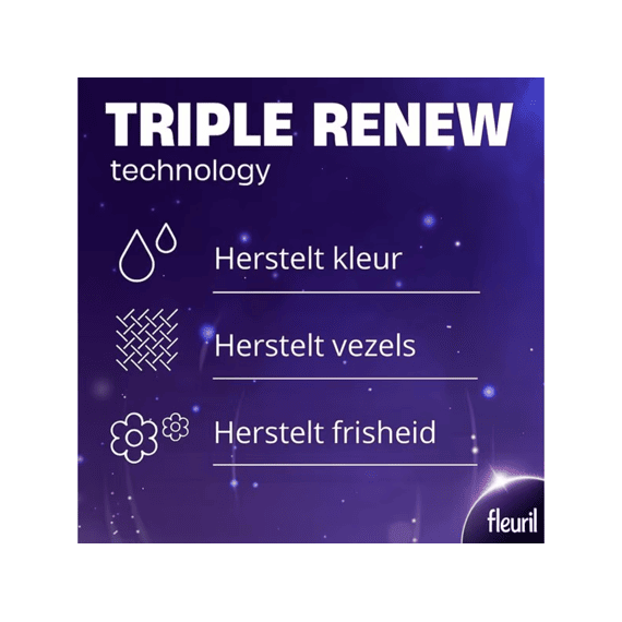 Fleuril Wasmiddel Vloeibaar Renew Color 54 Scoops/2.43l