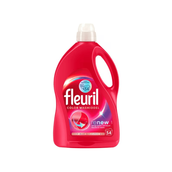 Fleuril Wasmiddel Vloeibaar Renew Color 54 Scoops/2.43l
