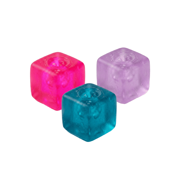 Pandah Sugar Squeeze Neon/transparant 3.5cm Assortiment