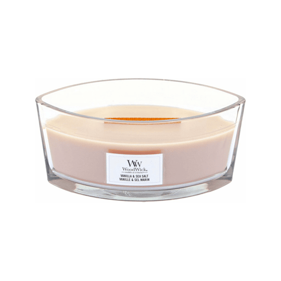 Woodwick Kaars Ellipse Vanilla & Sea Salt