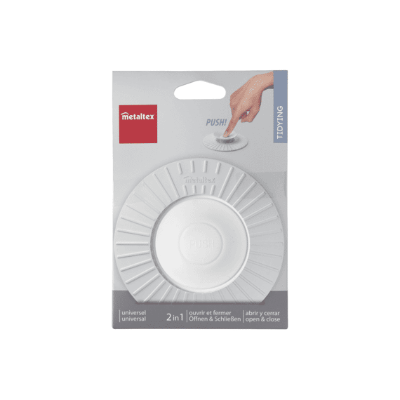 Metaltex Gootsteenfilter 2-in-1 Siliconen 11cm