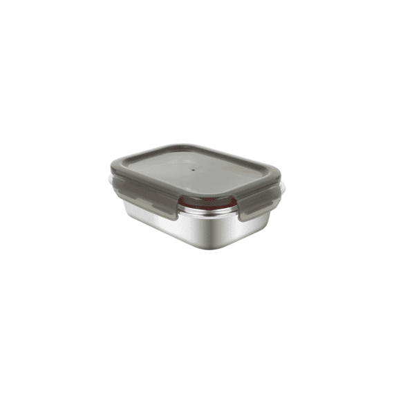 Metaltex Hermetische Doos 17x13x6cm Roestvrij Staal