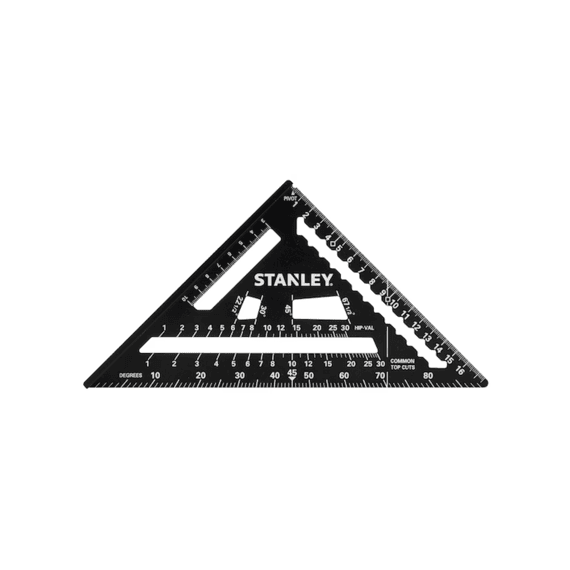 Stanley Bouwdriehoek Aluminium 180mm