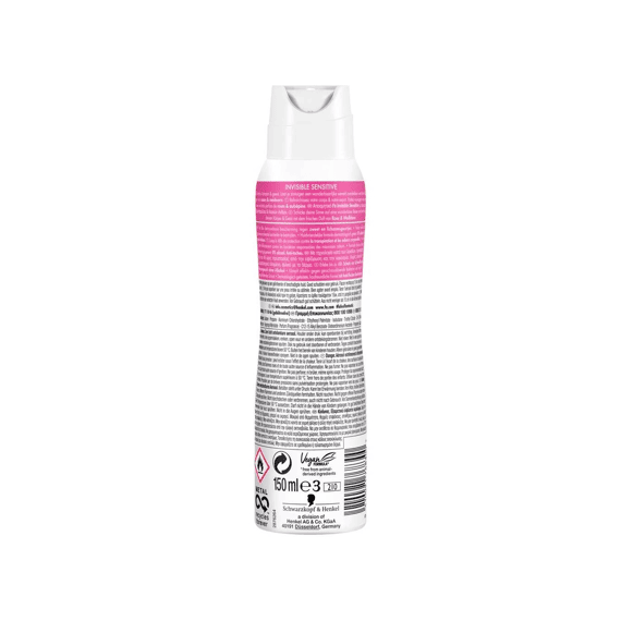 Fa Deodorant Spray Invisible Sensitive 150ml