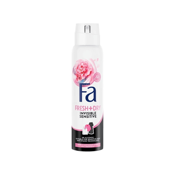 Fa Deodorant Spray Invisible Sensitive 150ml
