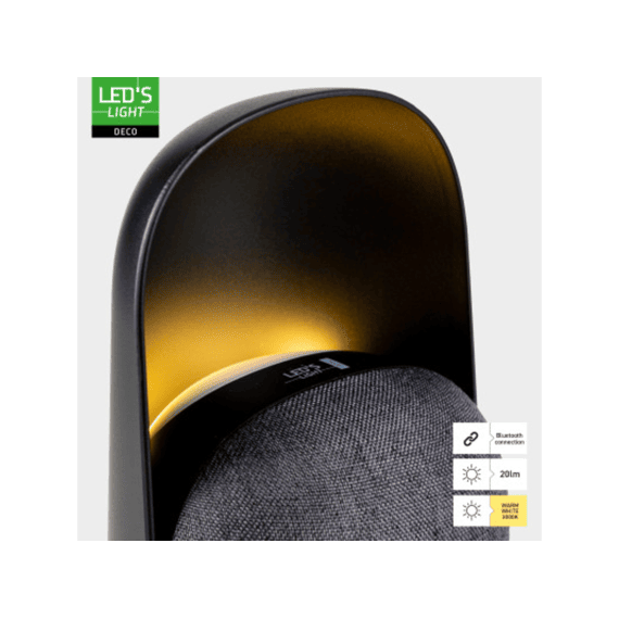 Led Nachtlicht Met Bluetooth Speaker Herlaadbaar