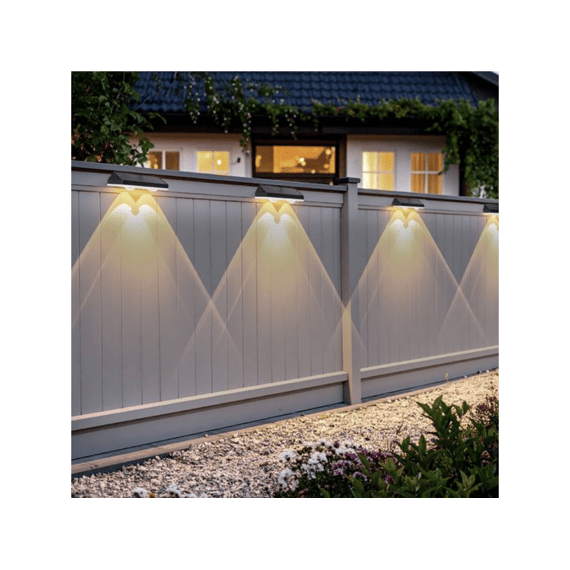 Outdoor Solar Licht 20lm 3000k/4000k/5000k Ip44 Sensor Zwart