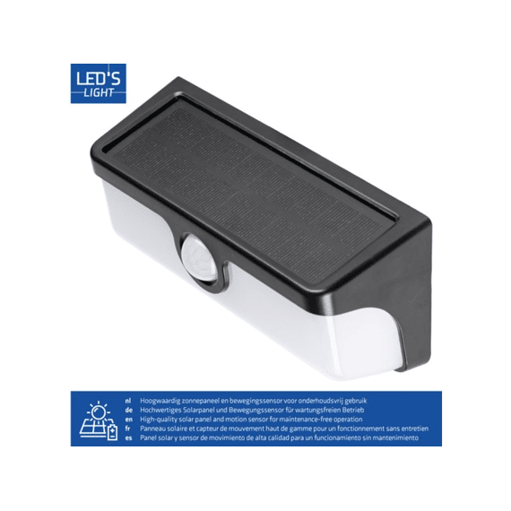 Linkable Led Solar Muur Licht Met Sensor Ip65