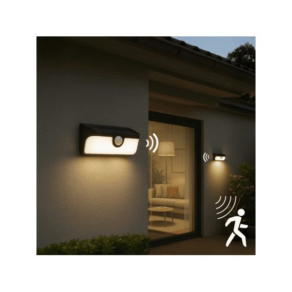 Linkable Led Solar Muur Licht Met Sensor Ip65