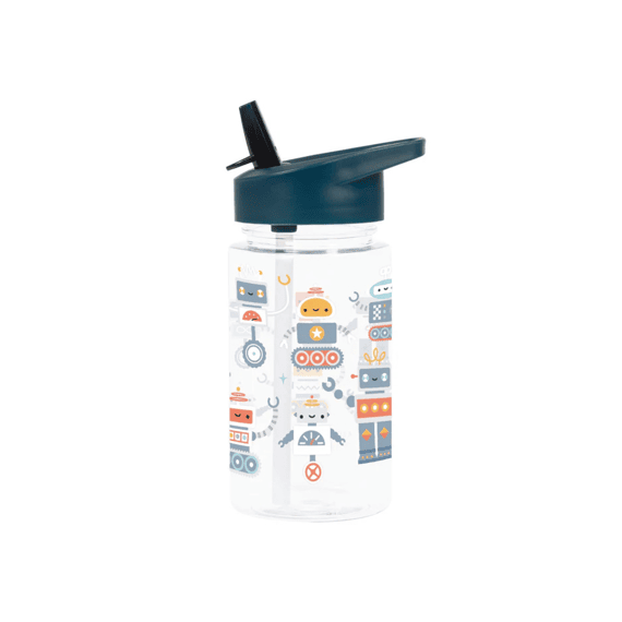 A Little Lovely Company Drinkfles 450ml Robots