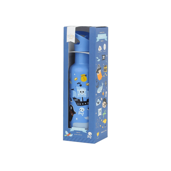 A Little Lovely Company Drinkfles Stainless Steel 500ml Pirates