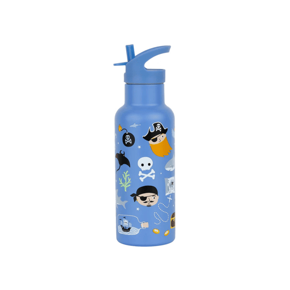 A Little Lovely Company Drinkfles Stainless Steel 500ml Pirates