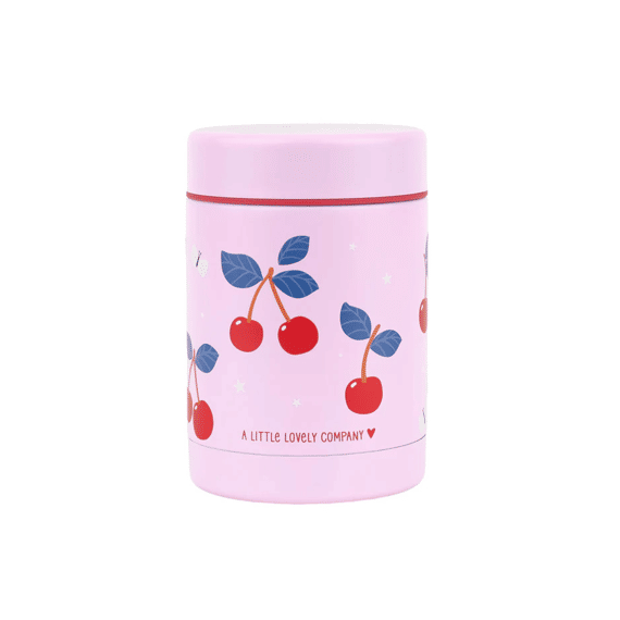 A Little Company Food Jar Stainless Steel Cherries