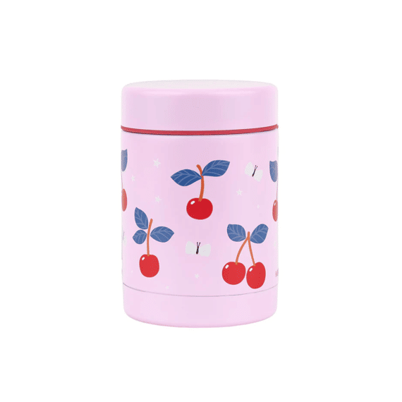 A Little Company Food Jar Stainless Steel Cherries