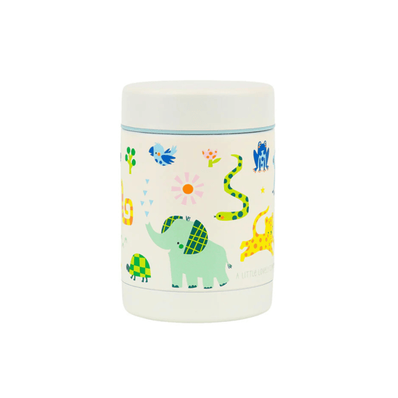 A Little Company Food Jar Stainless Steel Jungle