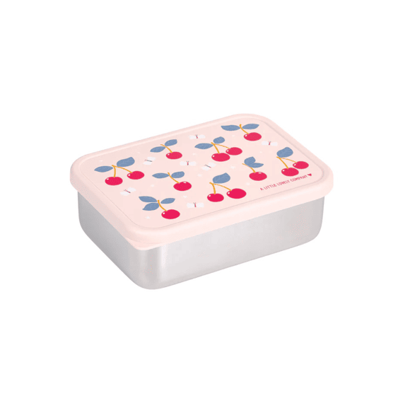 A Little Company Lunch Box Stainless Steel Cherries