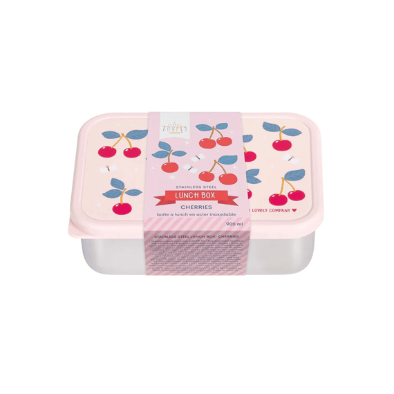 A Little Company Lunch Box Stainless Steel Cherries