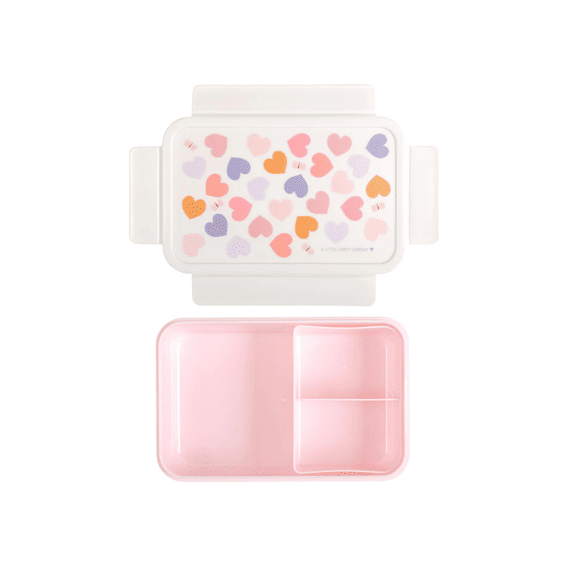 A Little Lovely Company Bento Lunchbox Hearts