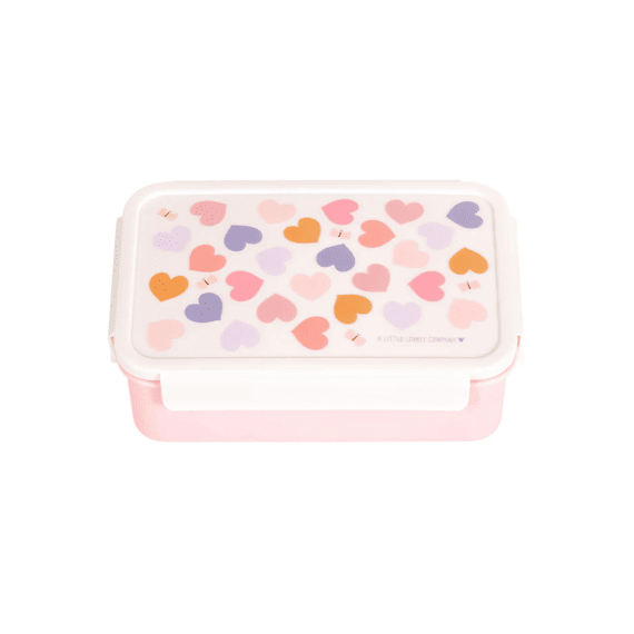 A Little Lovely Company Bento Lunchbox Hearts