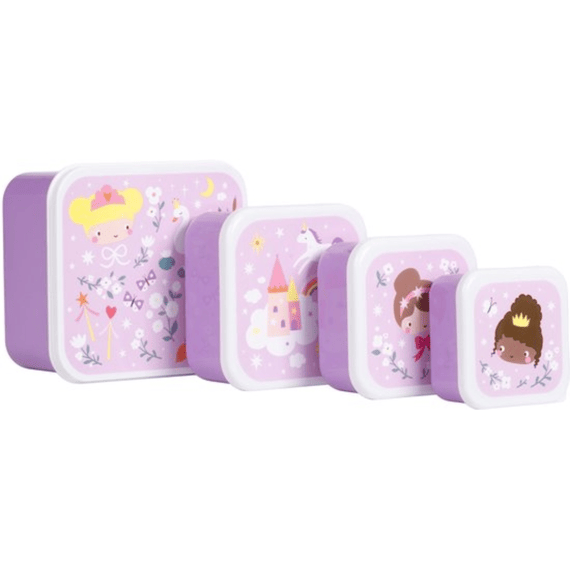 A Little Lovely Company Lunch En Snackbox Set Princesses