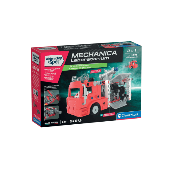 Clementoni Mechanics Laboratorium Brandweertruck