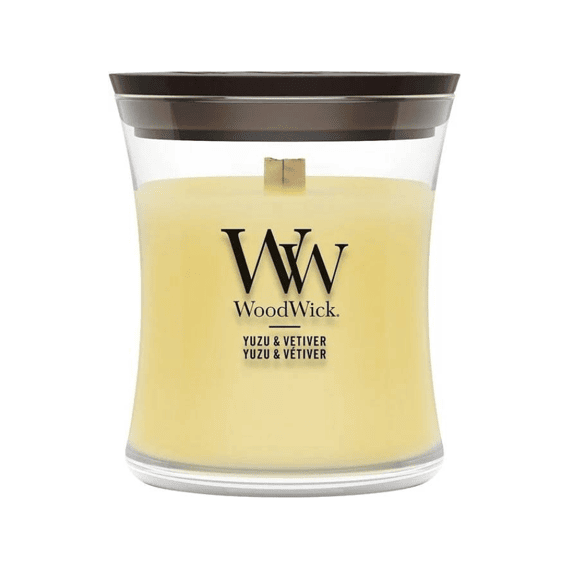 Woodwick Kaars Mini Yuzu Vetiver