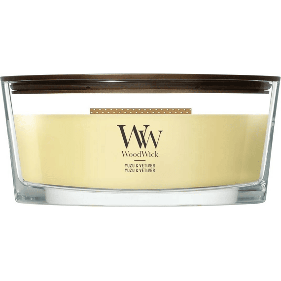 Woodwick Kaars Ellipse Yuzu Vetiver