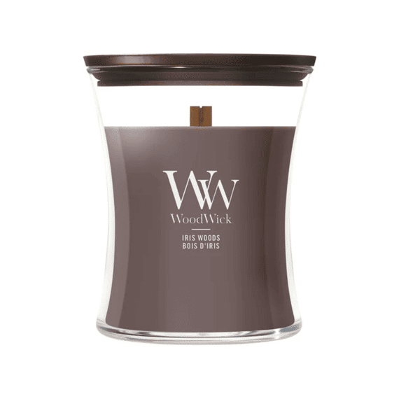 Woodwick Kaars Medium Iris Woods