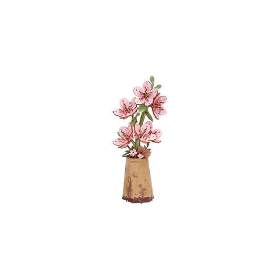 Robotime Rowood Miniatuur Bouwpakket Bloem Sakura