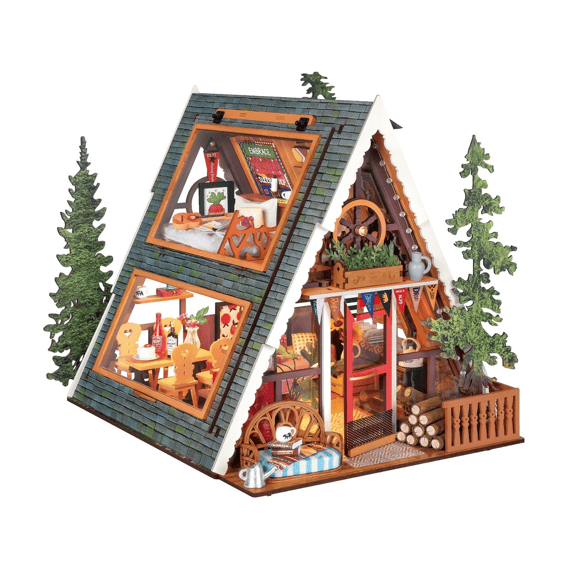 Robotime Rolife Miniatuur Bouwpakket Boshut A-frame