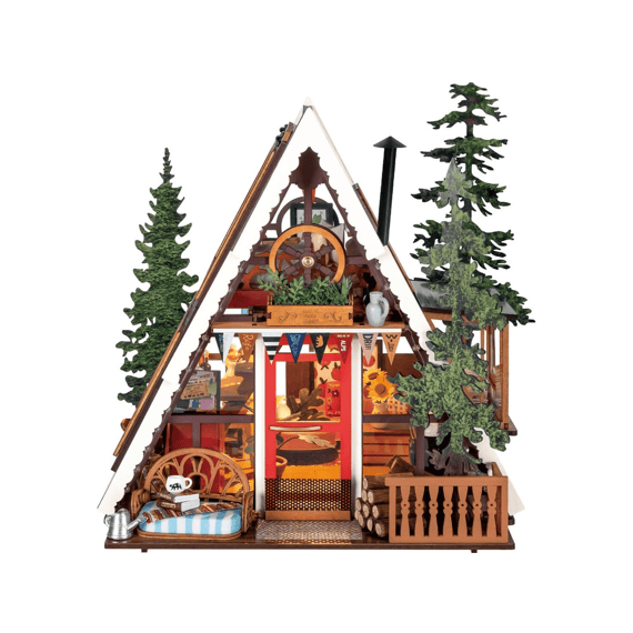 Robotime Rolife Miniatuur Bouwpakket Boshut A-frame