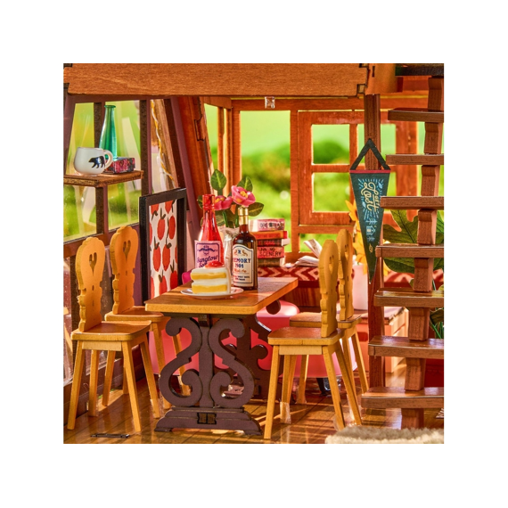 Robotime Rolife Miniatuur Bouwpakket Boshut A-frame