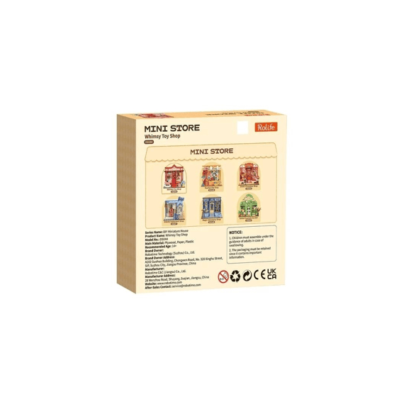 Robotime Rolife Miniatuur Bouwpakket Whimsy Toy Shop