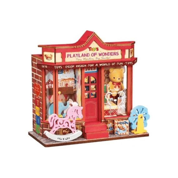 Robotime Rolife Miniatuur Bouwpakket Whimsy Toy Shop