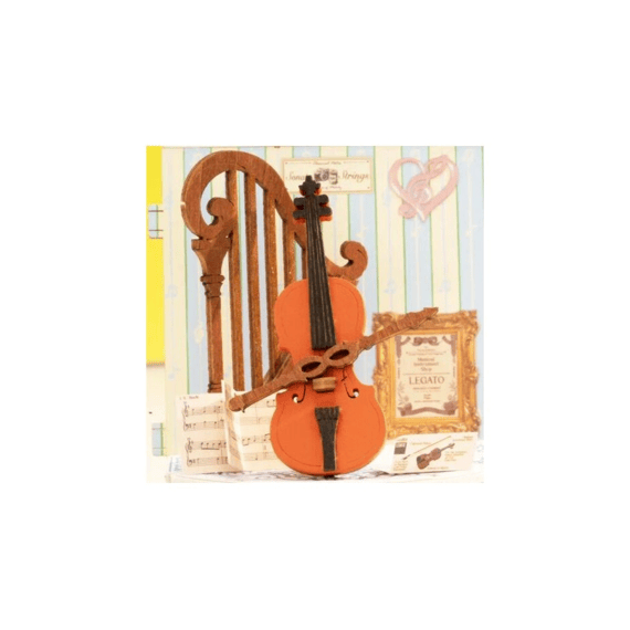Robotime Rolife Miniatuur Bouwpakket Melody Instrument Shop