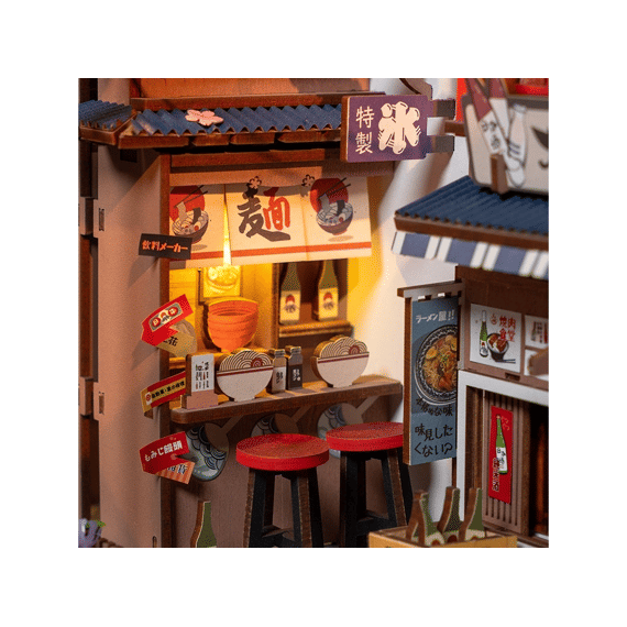Robotime Rolife Miniatuur Bouwpakket Sakura Wine Alley